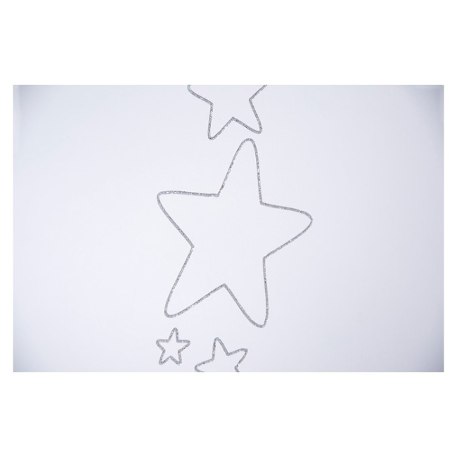 Patut Drewex Stars Culisant - Silver + Saltea Cocos 12 cm