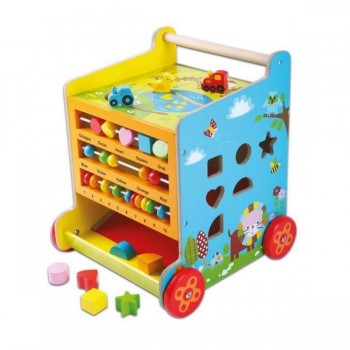Antemergator educativ din lemn 2118 Ecotoys Antemergator educativ din lemn 2118 Ecotoys