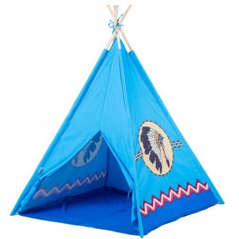 Cort de indieni 8172 Ecotoys - Albastru Cort de indieni 8172 Ecotoys - Albastru