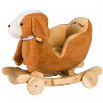 Balansoar cu roti Catelus Ecotoys Balansoar cu roti Catelus Ecotoys