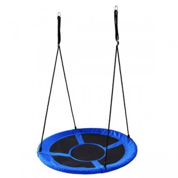Leagan rotund tip cuib SW001 Ecotoys - Albastru Leagan rotund tip cuib SW001 Ecotoys - Albastru