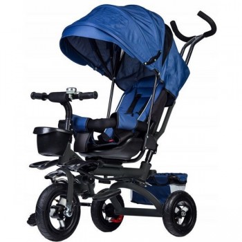 Tricicleta cu sezut rotativ Ecotoys JM-068-17 - Albastra Tricicleta cu sezut rotativ Ecotoys JM-068-17 - Albastra