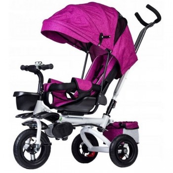 Tricicleta cu sezut rotativ Ecotoys JM-068-17 - Roz Tricicleta cu sezut rotativ Ecotoys JM-068-17 - Roz