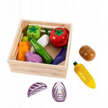 Set de legume cu magnet Ecotoys Set de legume cu magnet Ecotoys