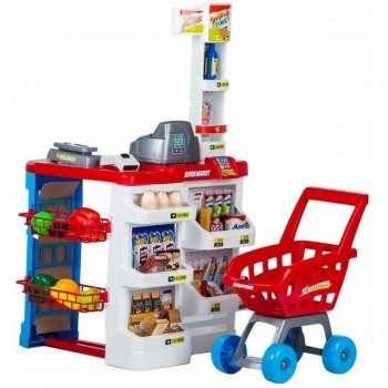 Set de joaca stand supermarket ECOTOYS HC206441 Set de joaca stand supermarket ECOTOYS HC206441