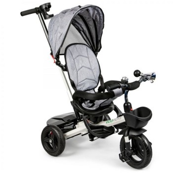 Tricicleta cu sezut reversibil Ecotoys JM-311 - Gri Tricicleta cu sezut reversibil Ecotoys JM-311 - Gri