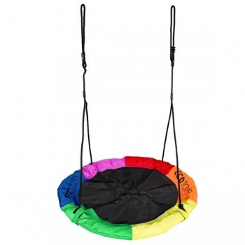Leagan de gradina Ecotoys BOC110 pentru copii, 110 cm, multicolor Leagan de gradina Ecotoys BOC110 pentru copii, 110 cm, multicolor