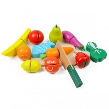 Fructe si legume din lemn ECOTOYS HM015202 Fructe si legume din lemn ECOTOYS HM015202