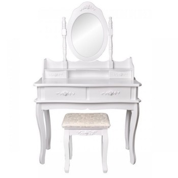 Masa de machiaj inalta cu oglinda W-HY-001