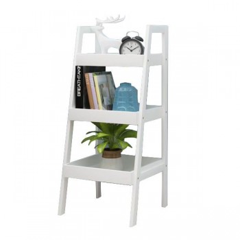 Rafturi din lemn si mdf, alb, FH-SF190011