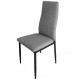 Set 4 scaune living cu design atemporal, gri, F261FP