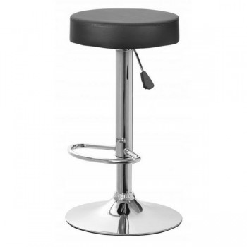 Scaun de bar multifunctional modern, negru