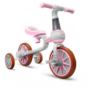Bicicleta cu roti ajutatoare Ecotoys LC-V1311 - Roz Bicicleta cu roti ajutatoare Ecotoys LC-V1311 - Roz