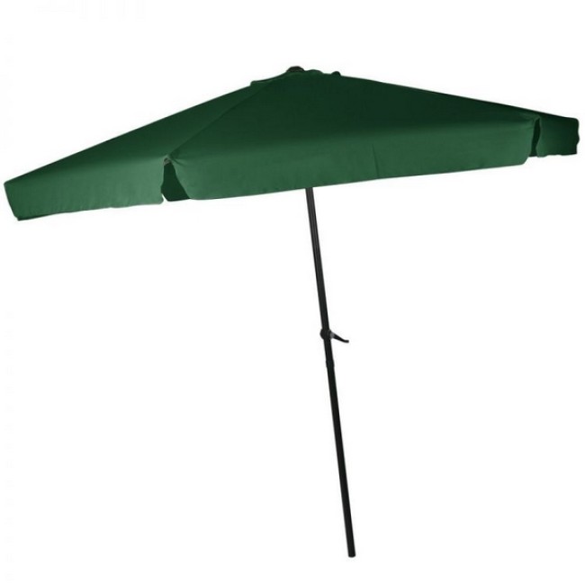 Umbrela pentru terasa cu buton de reglare Goodhome SP-CR300 Verde