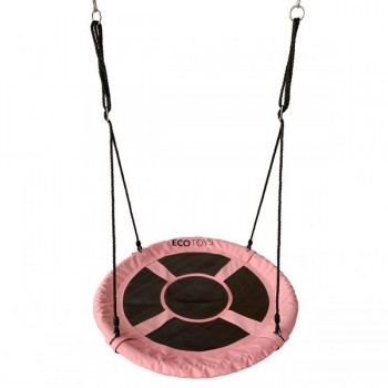 Leagan pentru copii ECOTOYS SW100, cuib de barza, roz Leagan pentru copii ECOTOYS SW100, cuib de barza, roz