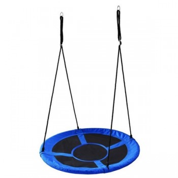 Leagan pentru copii ECOTOYS SW100, cuib de barza, albastru Leagan pentru copii ECOTOYS SW100, cuib de barza, albastru