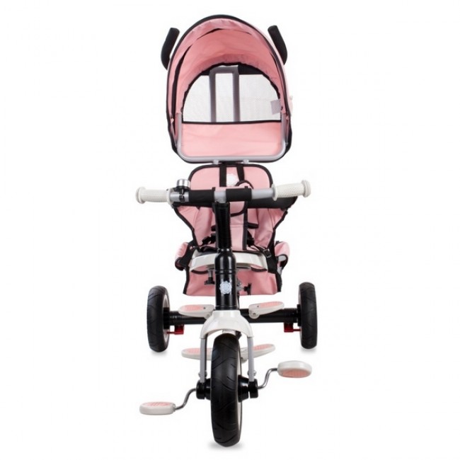 Tricicleta cu sezut reversibil Sun Baby 002 Super Trike Plus Pink