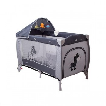 Patut pliabil Coto Baby Samba Lux Grey