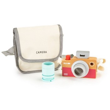 Aparat foto din lemn Ecotoys 2603 Aparat foto din lemn Ecotoys 2603