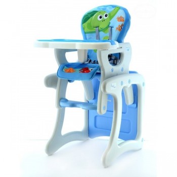 Scaun de masa multifunctional EURObaby HB-GY02 - Albastru Scaun de masa multifunctional EURObaby HB-GY02 - Albastru