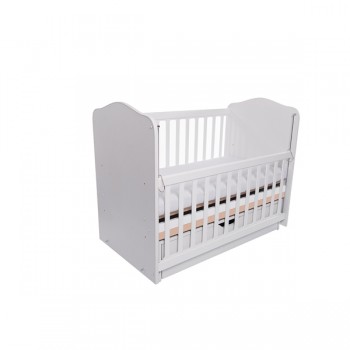 Patut VESSANTI Como Balansoar culisant - Alb cu Cappucino + Saltea cocos confort 120 x 60 x 12 cm Patut VESSANTI Como Balansoar culisant - Alb cu Cappucino + Saltea cocos confort 120 x 60 x 12 cm