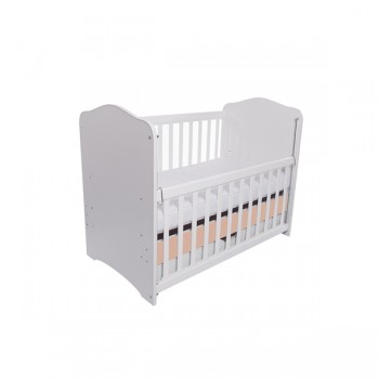 Patut VESSANTI Como culisant cu sertar - Alb cu Cappucino + Saltea cocos confort 120 x 60 x 12 cm Patut VESSANTI Como culisant cu sertar - Alb cu Cappucino + Saltea cocos confort 120 x 60 x 12 cm