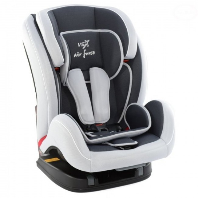 Scaun auto EURObaby VSX ISOFIX - 9-36 KG - Silver