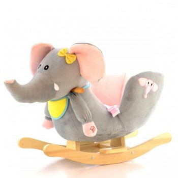 Balansoar Elefant cu sunete EURObaby FDRK 158N Balansoar Elefant cu sunete EURObaby FDRK 158N