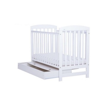 Patut Drewex Olek cu sertar - Alb Patut Drewex Olek cu sertar - Alb