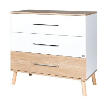 Comoda Drewex New York cu 3 sertare Comoda Drewex New York cu 3 sertare