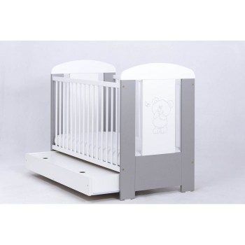 Patut Drewex Bear cu sertar - Silver Patut Drewex Bear cu sertar - Silver