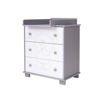 Comoda Drewex Bear - Silver Comoda Drewex Bear - Silver