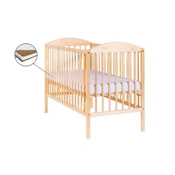 Patut Drewex Lulaya - Natur + Saltea Cocos 8 Cm Patut Drewex Lulaya - Natur + Saltea Cocos 8 Cm