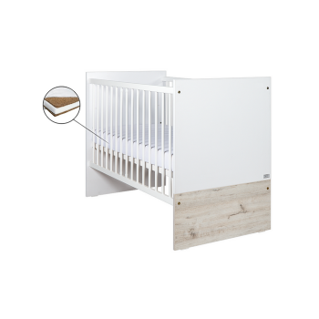 Patut Drewex Cortona Culisant - Alb + Saltea Cocos 10 Cm Patut Drewex Cortona Culisant - Alb + Saltea Cocos 10 Cm