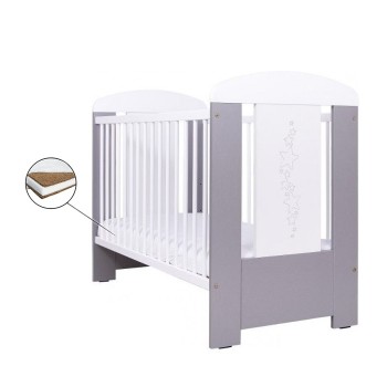 Patut Drewex Stars - Silver + Saltea Cocos 10 Cm Patut Drewex Stars - Silver + Saltea Cocos 10 Cm