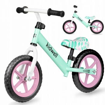 Bicicleta fara pedale Kidwell Rebel Mint Bicicleta fara pedale Kidwell Rebel Mint