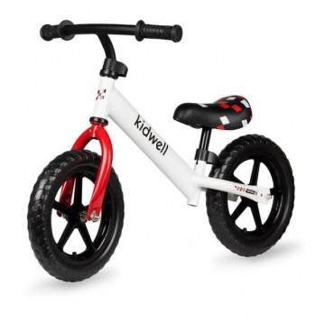 Bicicleta fara pedale Kidwell Rebel White Bicicleta fara pedale Kidwell Rebel White