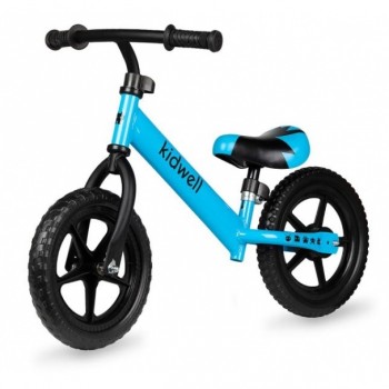 Bicicleta fara pedale Kidwell Rebel Blue Bicicleta fara pedale Kidwell Rebel Blue