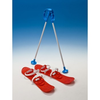 Schiuri copii Marmat Big Foot - Rosu