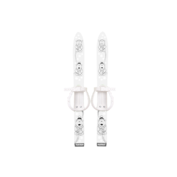 Schiuri copii Marmat 70 cm - Alb