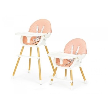 Scaun de masa 2 in 1 Ecotoys HA-004 – Roz Scaun de masa 2 in 1 Ecotoys HA-004 – Roz