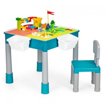 Masuta de joaca cu scaun Ecotoys HC464898 Masuta de joaca cu scaun Ecotoys HC464898