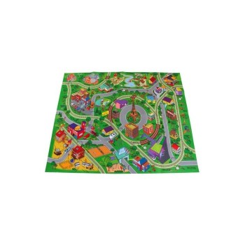 Salteluta de joaca Sun Baby 039 Paris cu masinute si semne rutiere