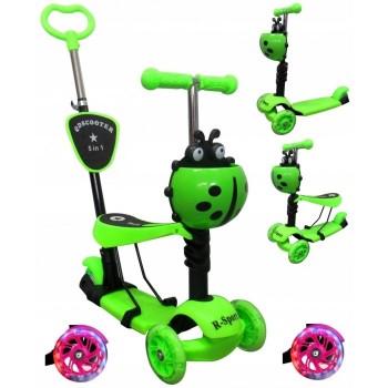 Trotineta 5 in 1 R-Sport H3 - Verde Trotineta 5 in 1 R-Sport H3 - Verde