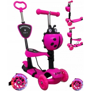 Trotineta 5 in 1 R-Sport H3 - Roz Trotineta 5 in 1 R-Sport H3 - Roz