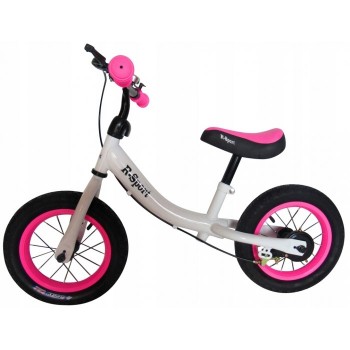 Bicicleta fara pedale R-Sport R3 - Alb - Roz Bicicleta fara pedale R-Sport R3 - Alb - Roz