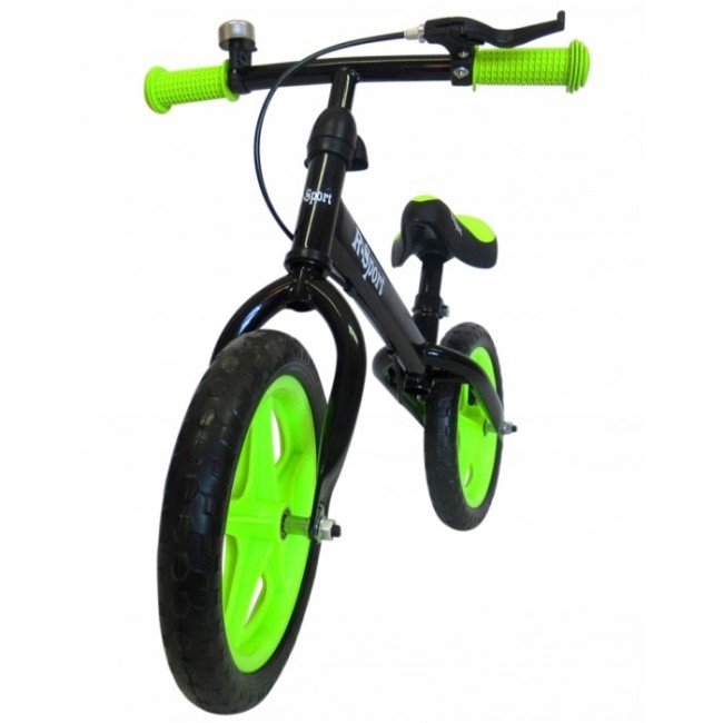 Bicicleta fara pedale R-Sport R4 - Verde - Negru - Resigilat