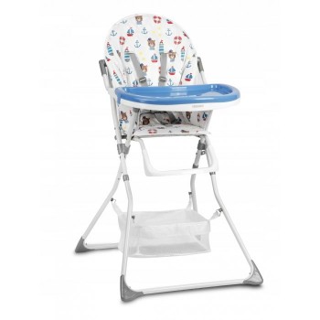 Scaun de masa Ricokids Eldo - Alb - Albastru Scaun de masa Ricokids Eldo - Alb - Albastru