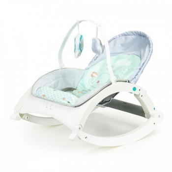 Fotoliu Balansoar 3 In 1 Cu Vibratii Si Tava Ecotoys 27231 - Elefant Fotoliu Balansoar 3 In 1 Cu Vibratii Si Tava Ecotoys 27231 - Elefant