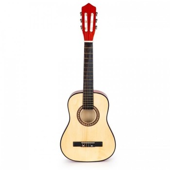 Chitara din lemn pentru copii cu 6 corzi Ecotoys HX18022-30, 76 X 28 cm - Rosu Chitara din lemn pentru copii cu 6 corzi Ecotoys HX18022-30, 76 X 28 cm - Rosu
